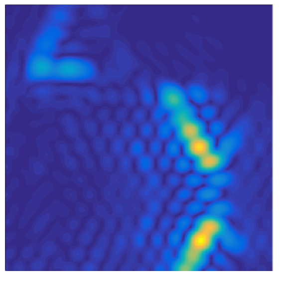 Wave in reciprocal space